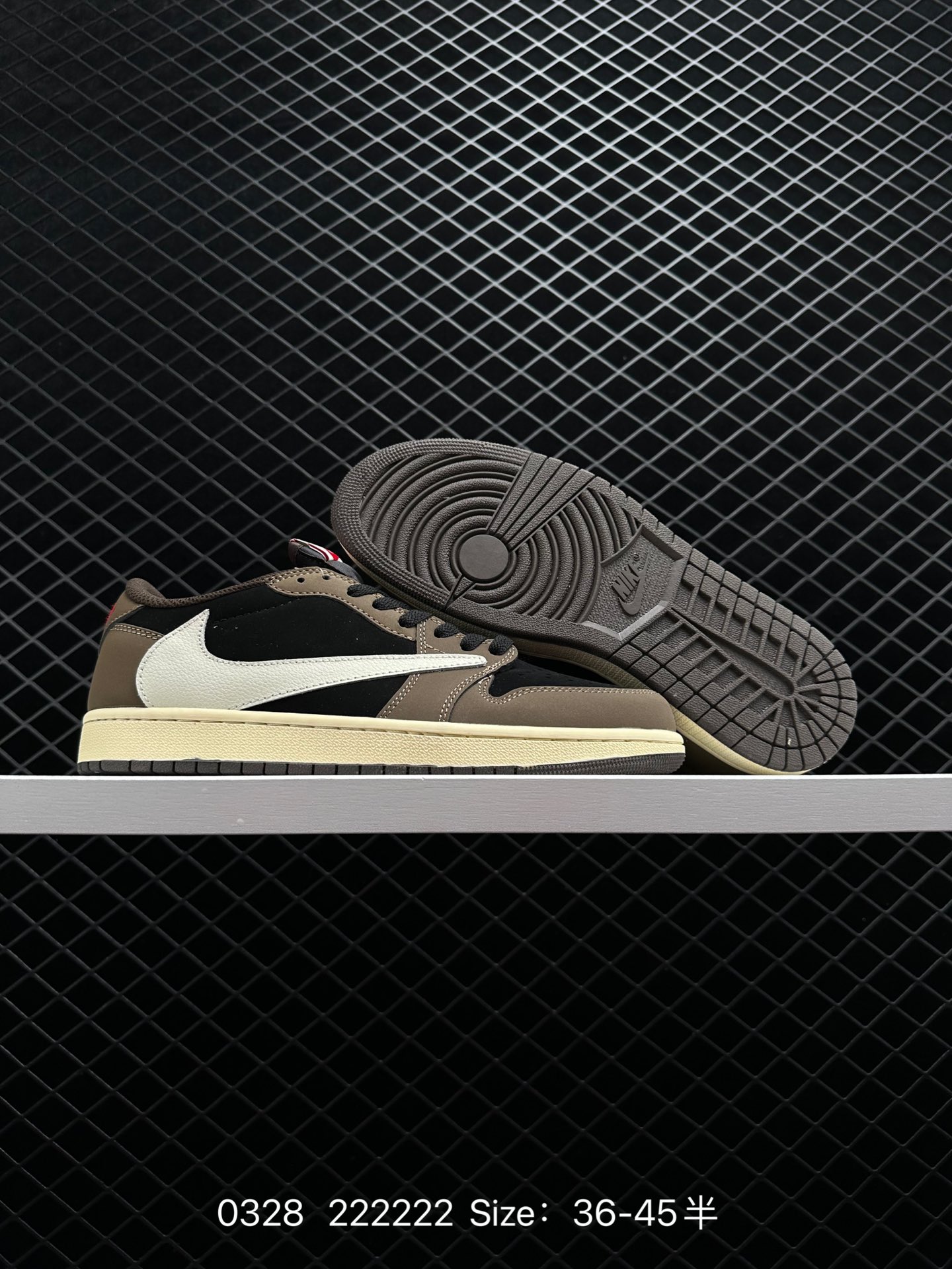 fragment design x Travis Scott x Nike Air Jordan 1 Low OG SP